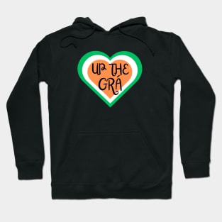 Up the Grá - Irish Love design - Irish Language Designs Hoodie
